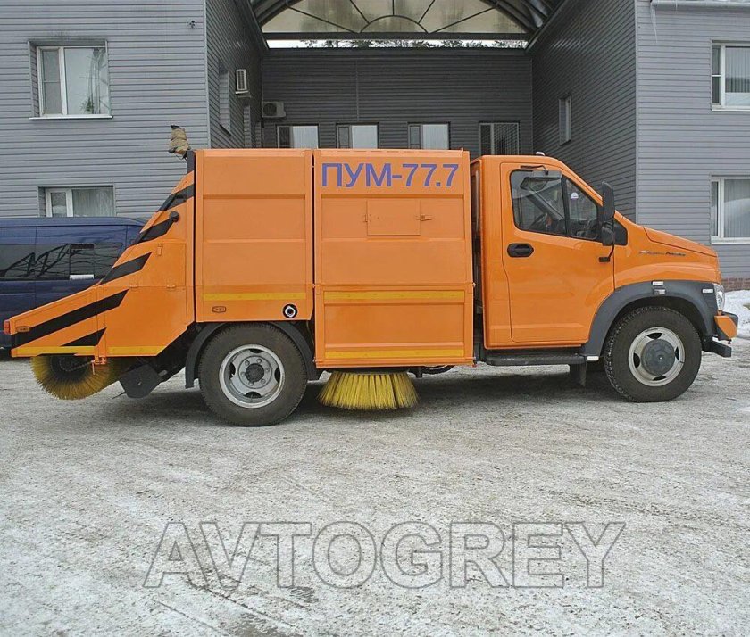 Газон Некст уборочная машина