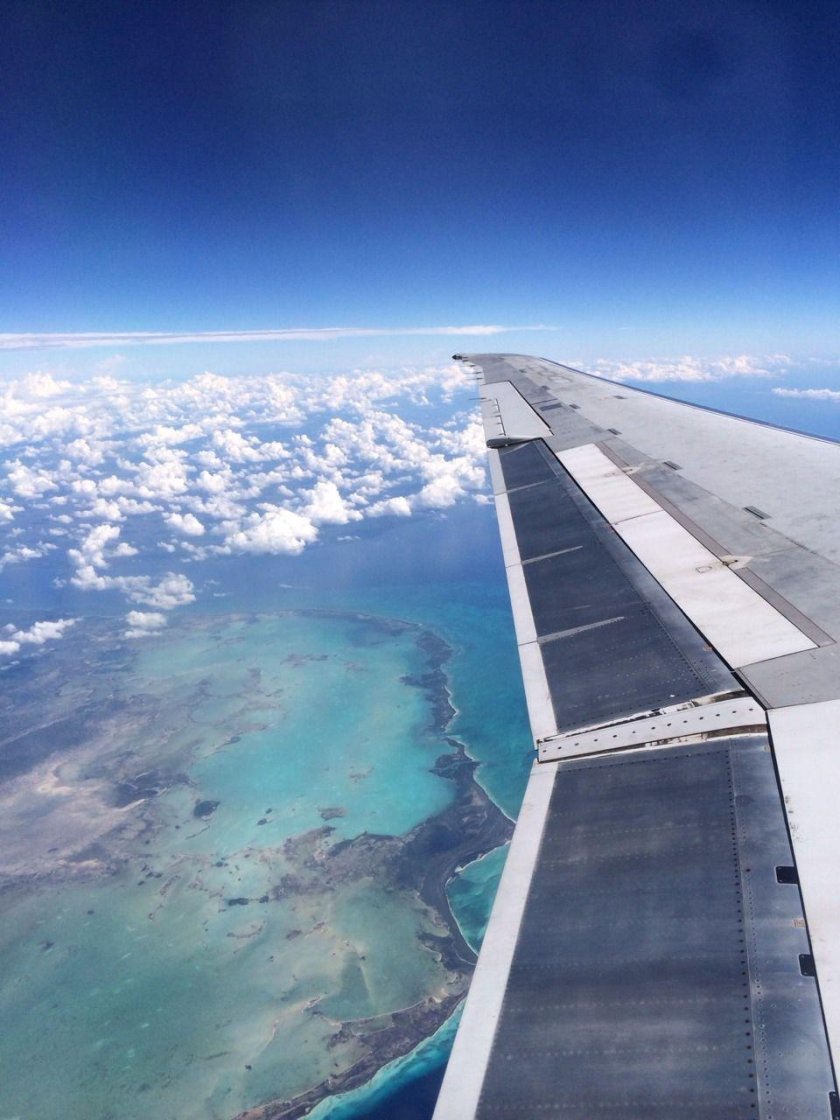 Вид из самолета