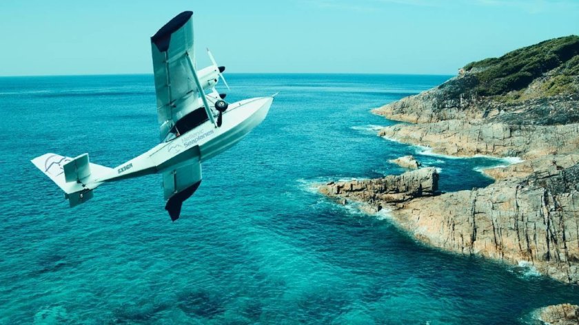 Гидроплан Мальдивы