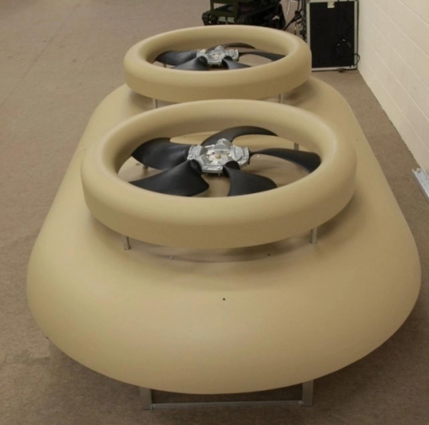 Летательный аппарат на эффекте Коанда