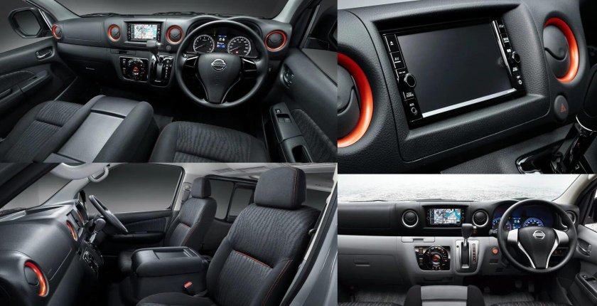 Nissan nv350 салон