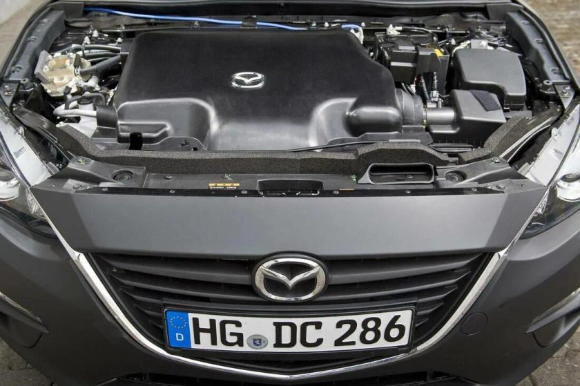 Mazda 3 BM под капотом