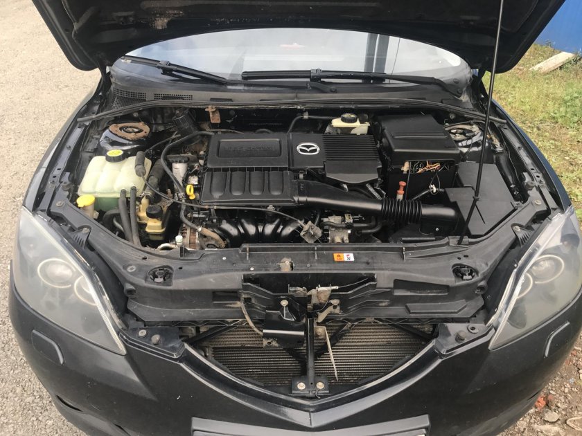 Mazda 3 под капотом