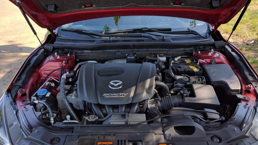 Mazda 3 под капотом