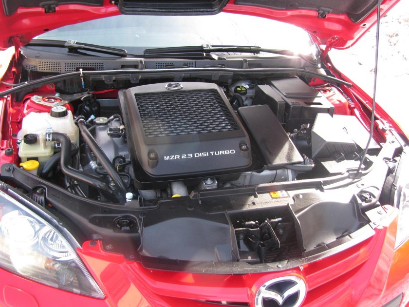 Мазда 3 МПС подкапотка