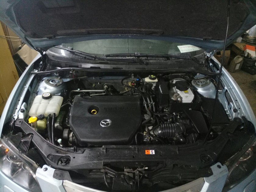 Mazda 3 под капотом