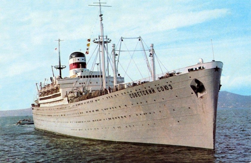 Пассажирский турбоход Советский Союз