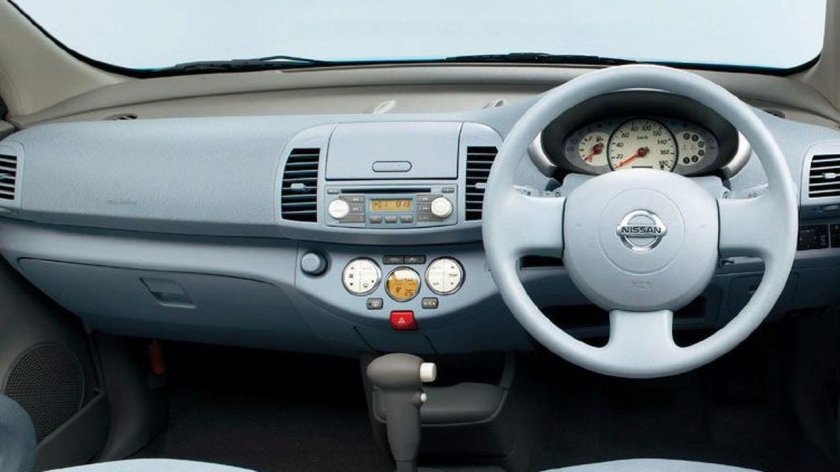 Nissan March k12 салон