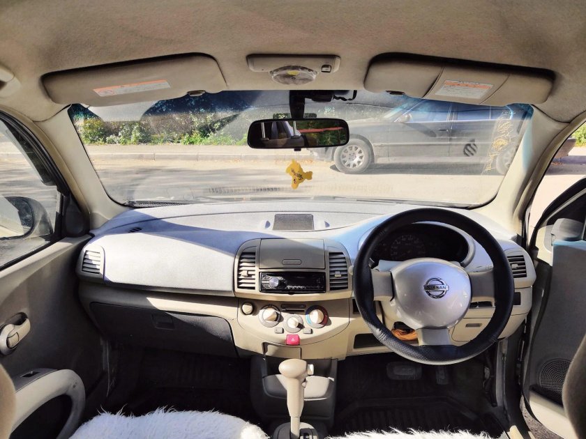 Nissan March k12 салон