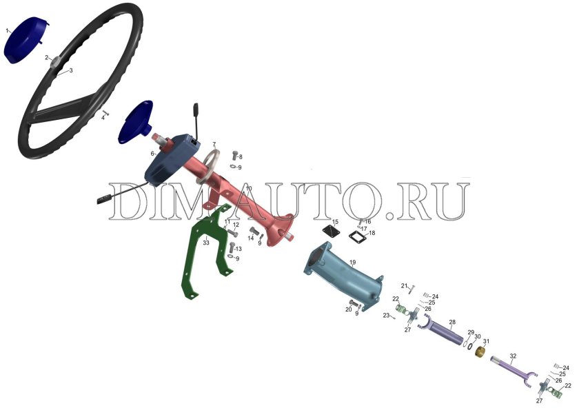 Подшипник рулевой колонки КАМАЗ 43118