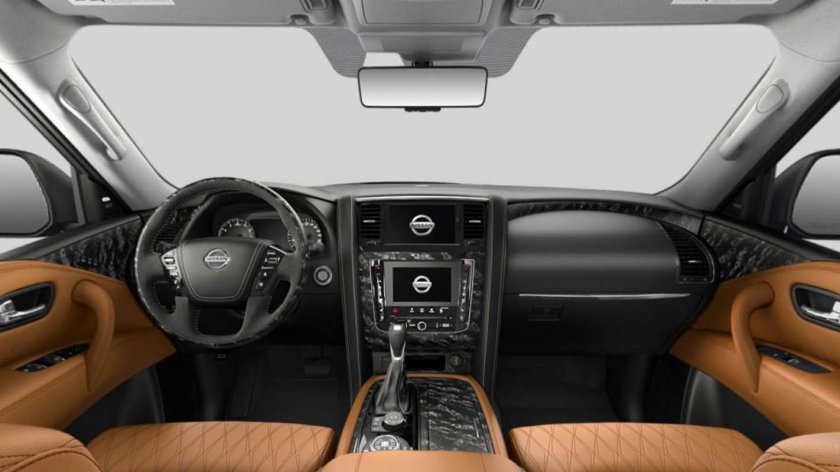 Nissan Patrol y62 Interior