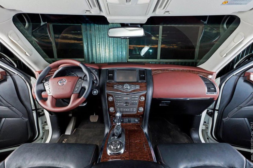 Nissan Patrol 2020 салон
