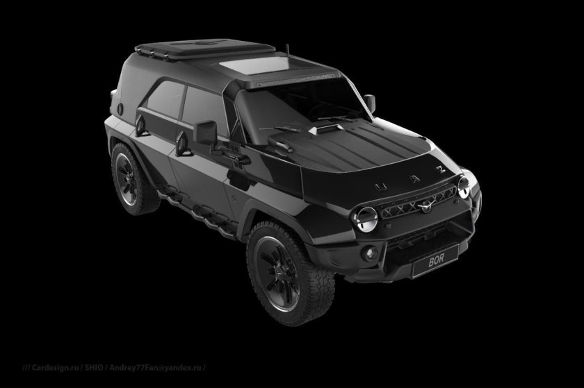 Новый УАЗ 469 Бор