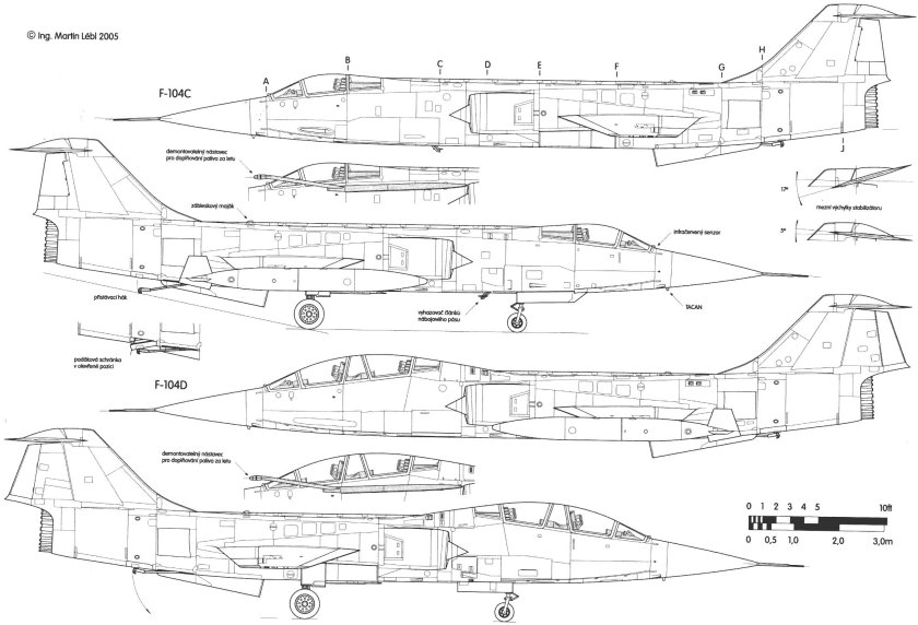 Panavia Tornado f.3 ADV чертежи