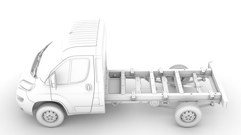 Рама шасси Пежо боксер