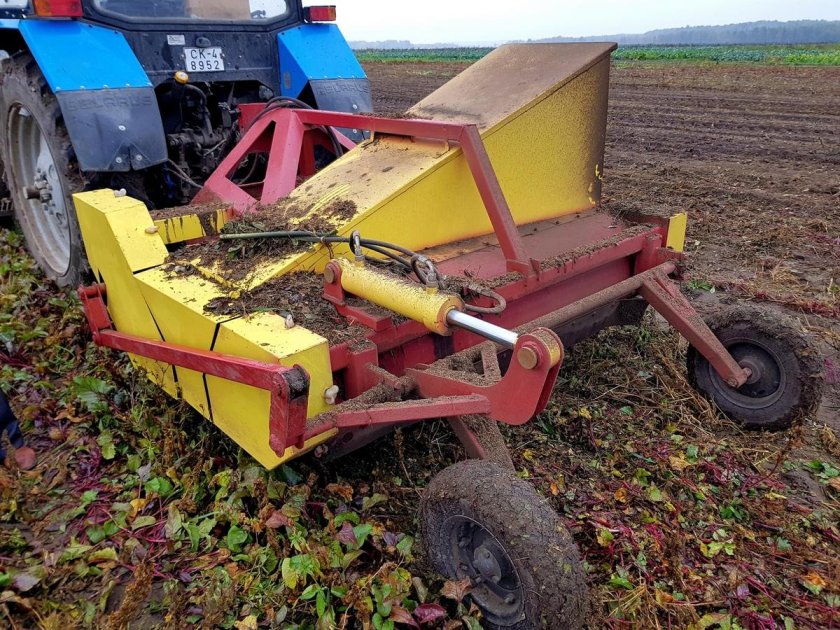 Машина ботвоуборочная МБУ-1,5 Л