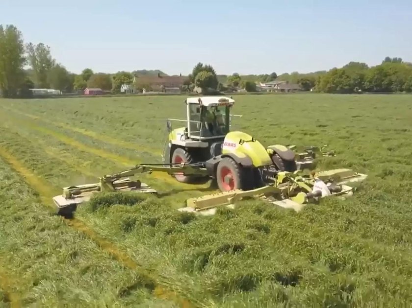 Валкователь фрезерного торфа