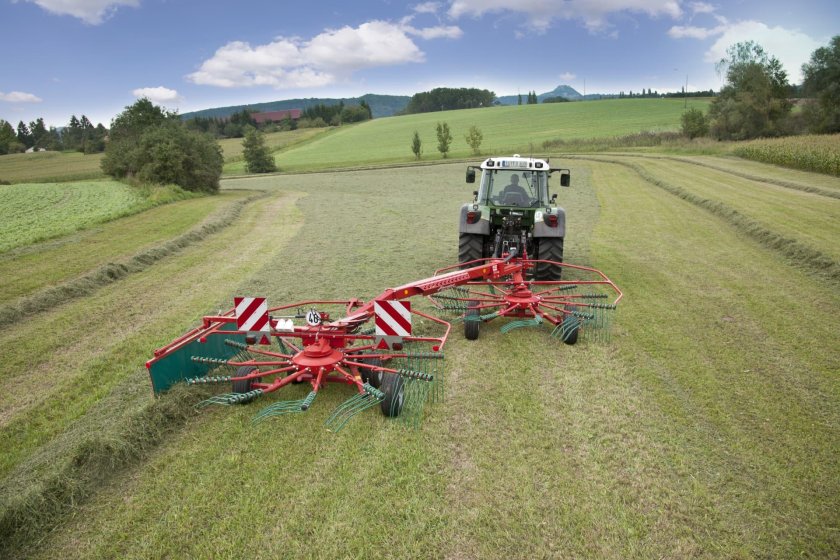 Самоходная косилка-плющилка big m 500