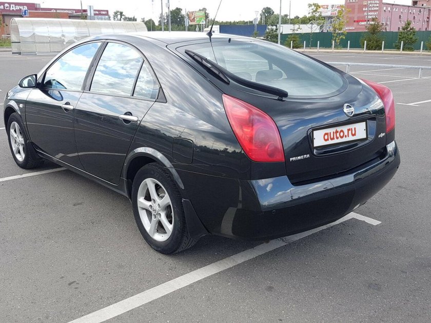 Nissan primera p12 лифтбек