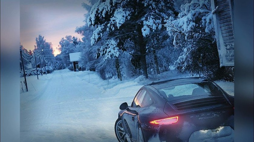 Машина зима