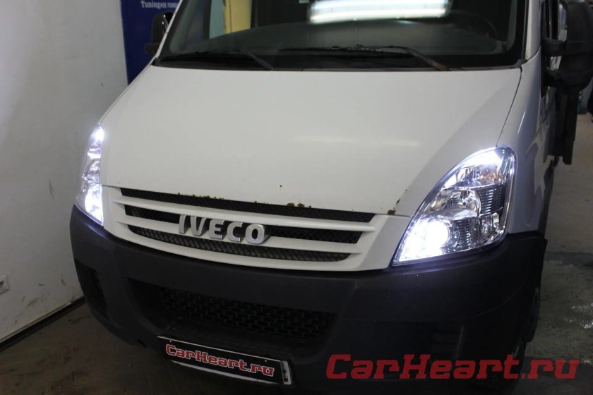 Омыватель на фар на Ивеко Дейли