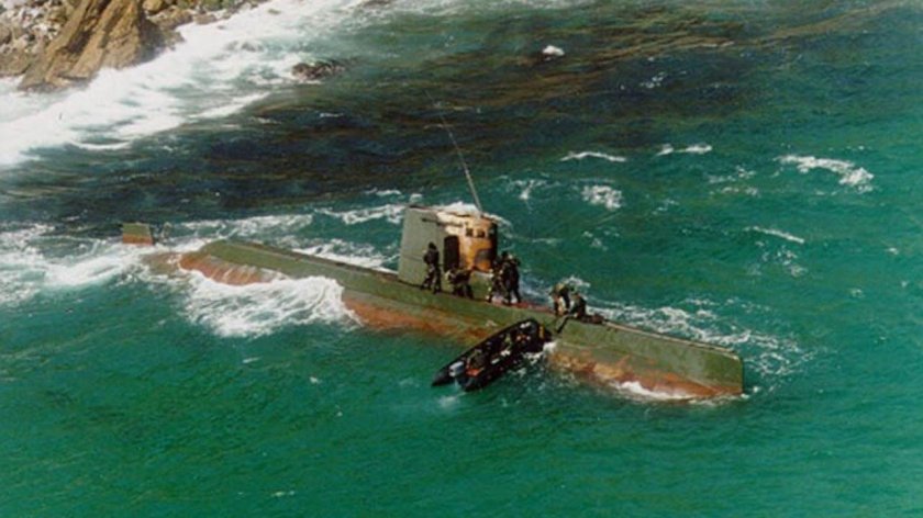 Северокорейская подводная лодка 1998