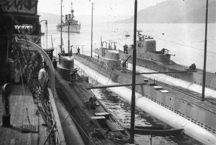 Югославский крейсер Далмация