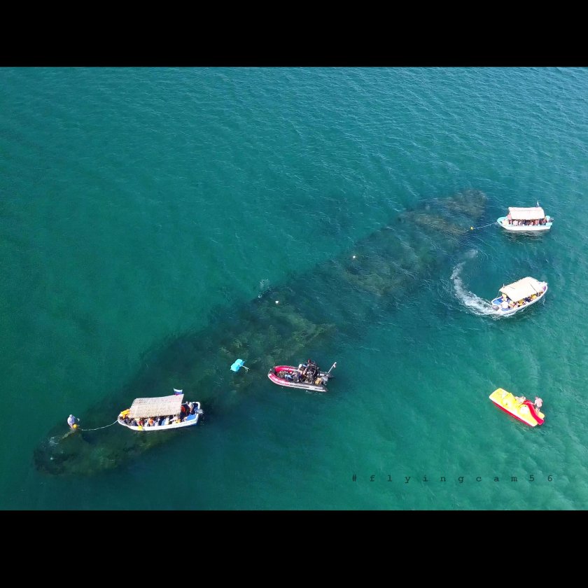 Затонувший корабль "Одесский горсовет" Анапа