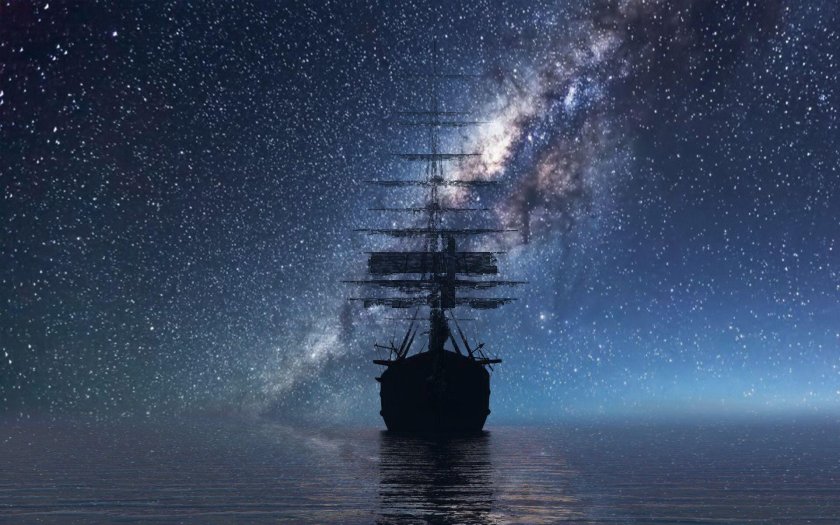 Ночь на корабле