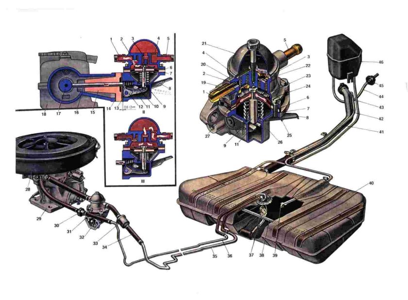 Сепаратор бензобака ВАЗ 2115