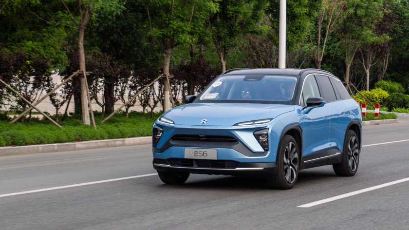 Nio es6 электромобиль