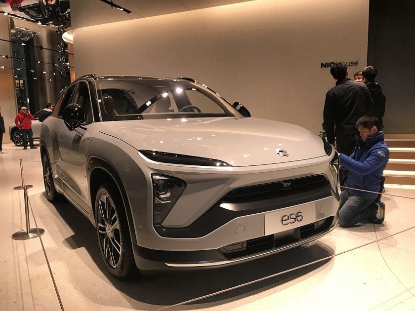 Nio es6 электромобиль