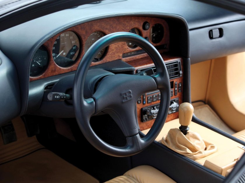 Bugatti eb110 Interior