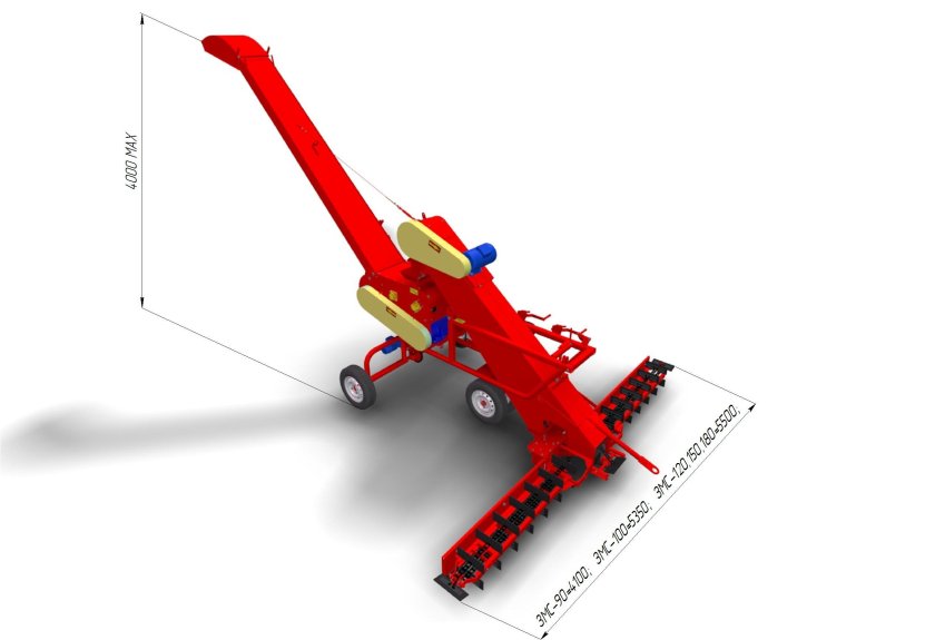ЗМСН-100-21м зернометатель