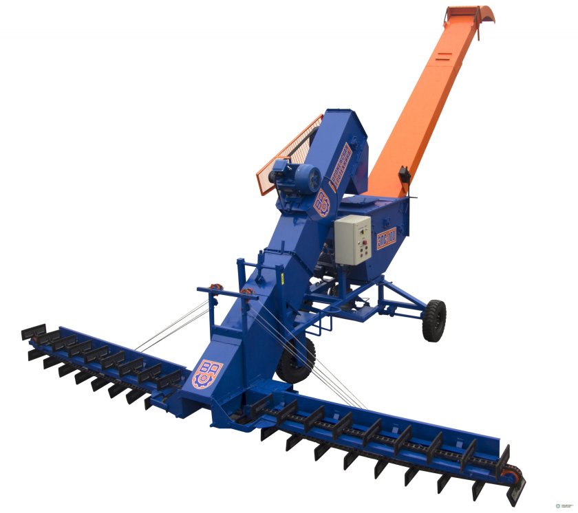 Погрузчик зерна метатель ПЗМ-110