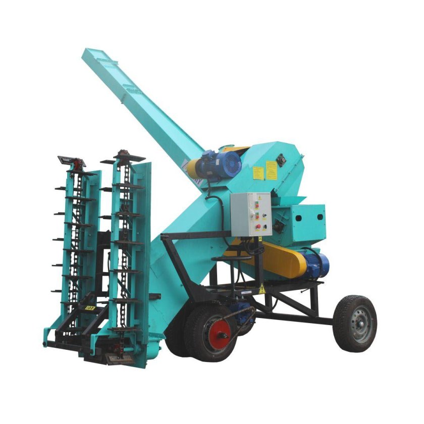 Зернометатель самопередвижной