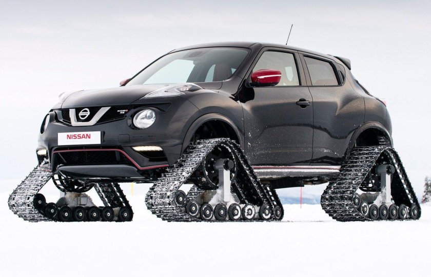 Гусеницы на Ниссан Кашкай