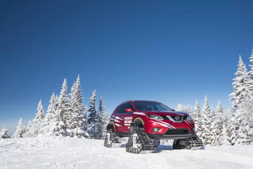 Х Трейл на гусеницах