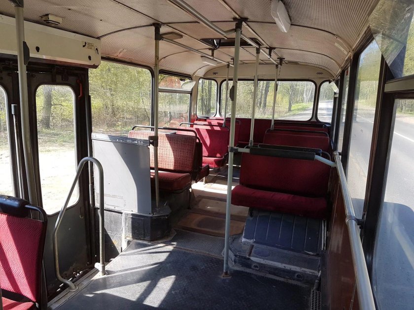 Mercedes Benz o305 салон