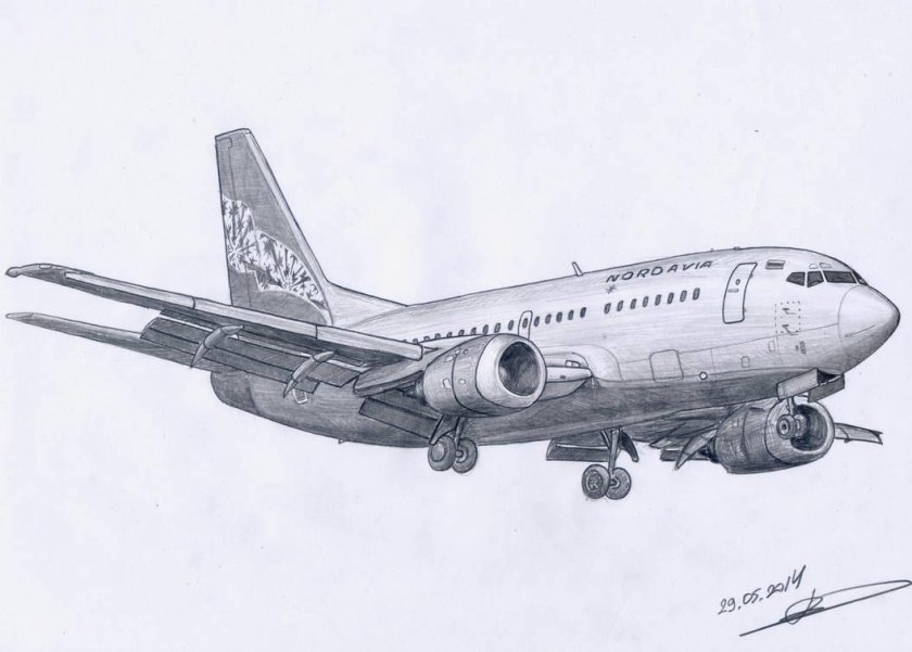 Боинг 737 пассажирский самолёт