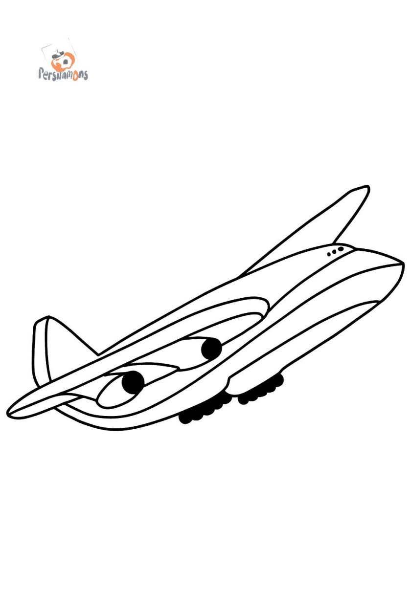 Боинг 737 раскраска