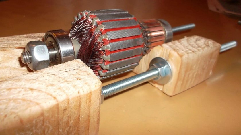 Перемотка якоря электродвигателя 22 КВТ 1500