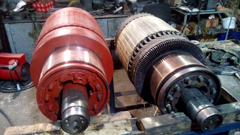 Тяговый электродвигатель ДТА-1100