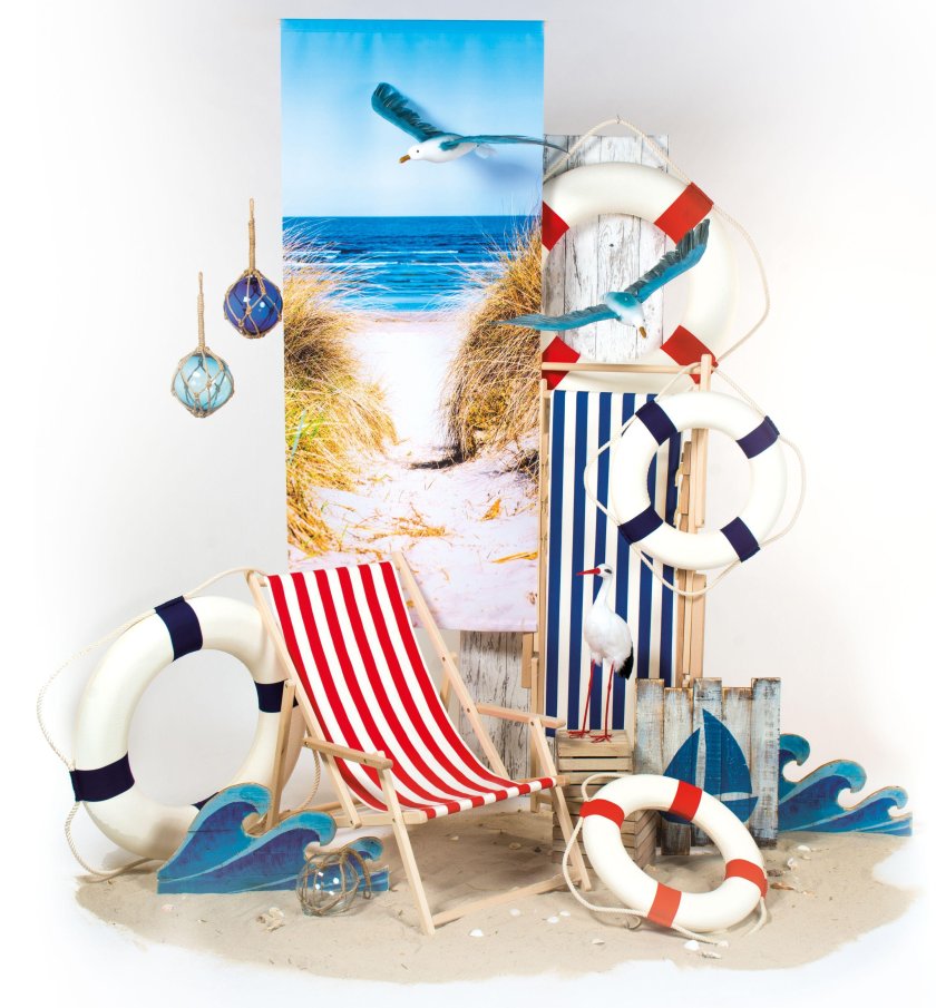 Декорации в морском стиле