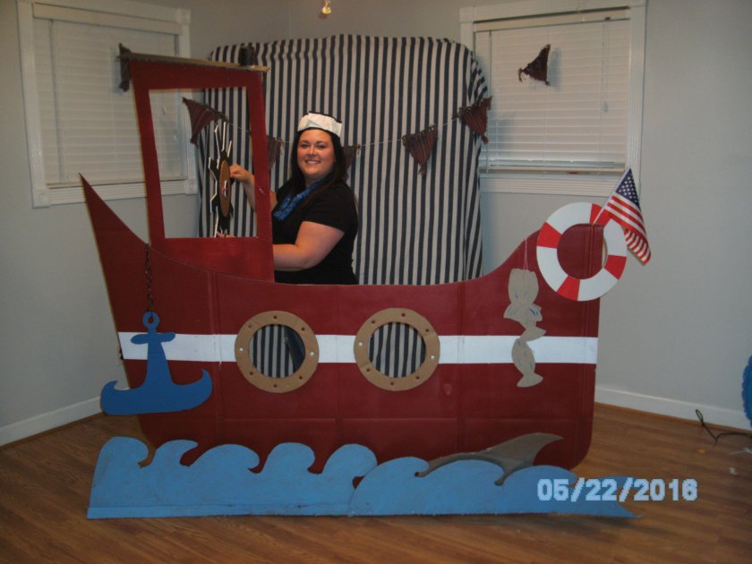 Корабль декорация