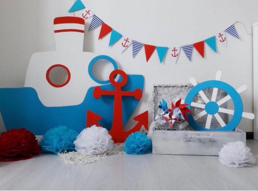 Морской день рождения для ребенка