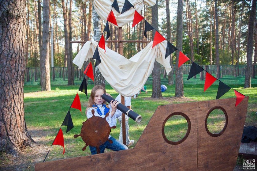 Фотозоны для детей Пиратская вечеринка