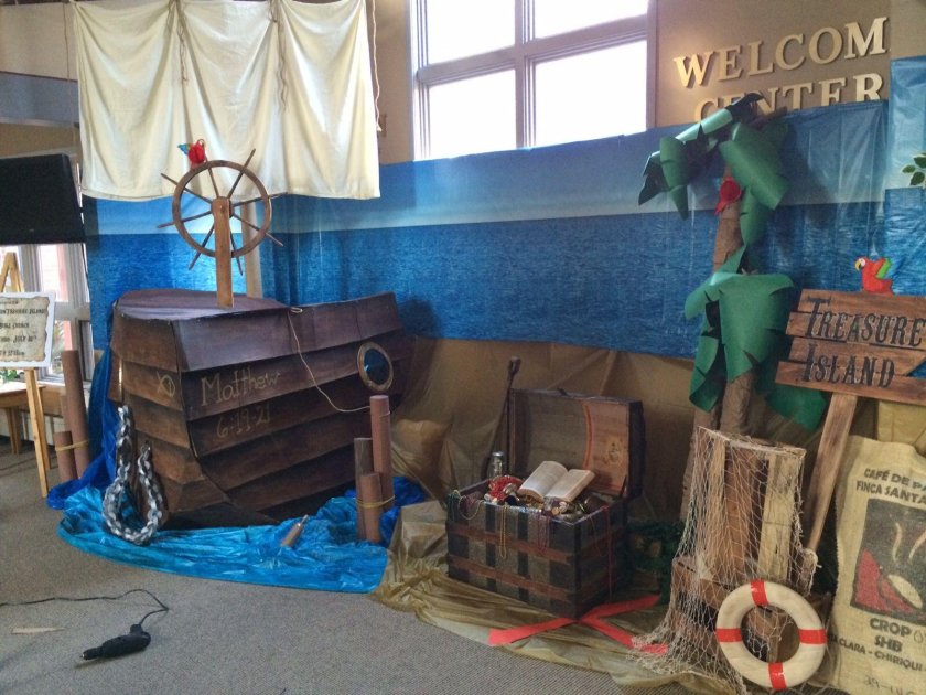 Пиратская вечеринка декорации