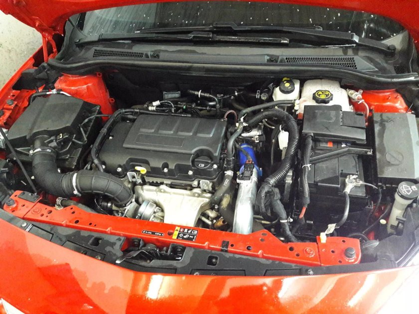 Opel Astra j GTC под капотом