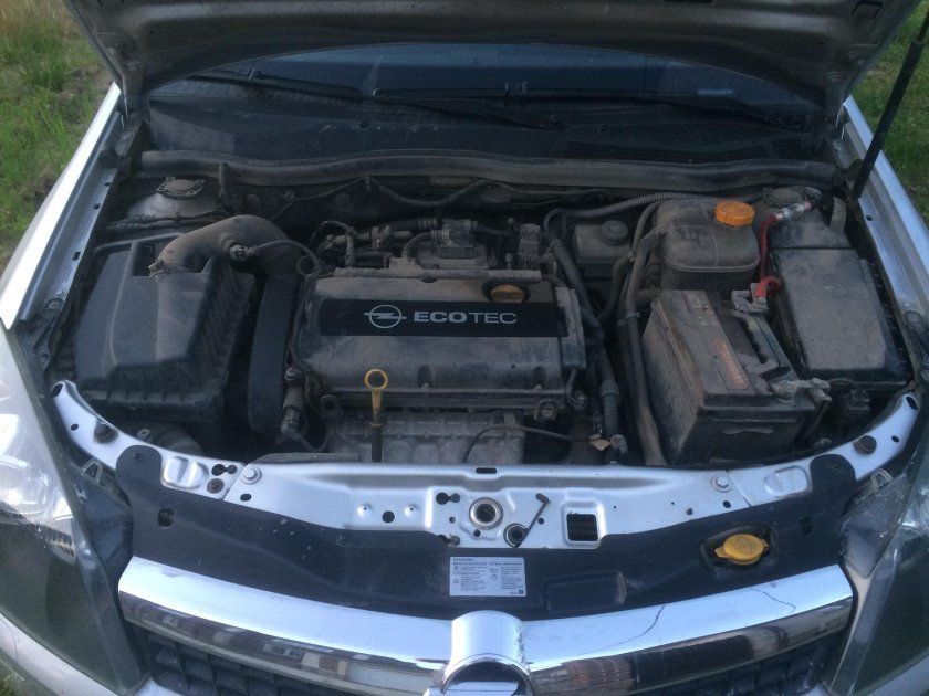 Мойка двигателя Опель Астра h 1.8